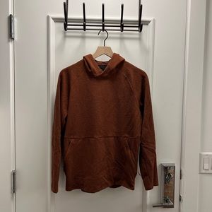 Lululemon Men At Ease Hoodie Orange Small